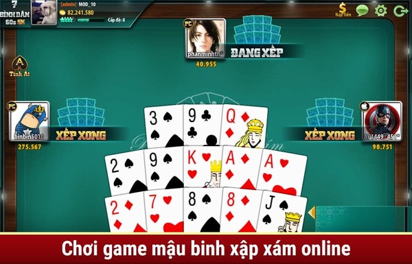 Các thuật ngữ thành viên sử dụng phổ biến trong game Mậu Binh online M8win